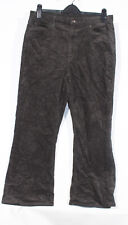 Uniqlo Mens Corduroy Trousers W32" L27" Brown Bootcut Cords