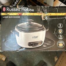Russell Hobbs 27040 Large Rice Cooker and Steamer with Auto Keep Warm 500W White