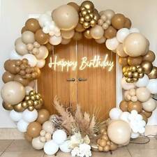 146pcs Retro Khaki Balloon