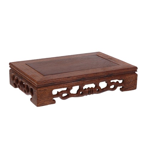 Wood display pedestal - display,