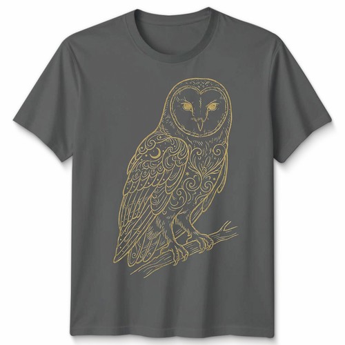 Ornate owl animals - ornate, mens