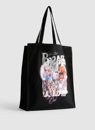 Black bratz canvas bag y2k - bag,