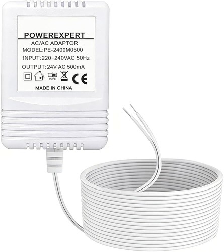 24v 500ma wire adapter power - 24v,