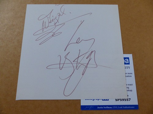 Motorhead signed autograph 6x6 - motorhead,