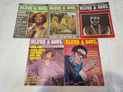 Blues soul magazines - &,
