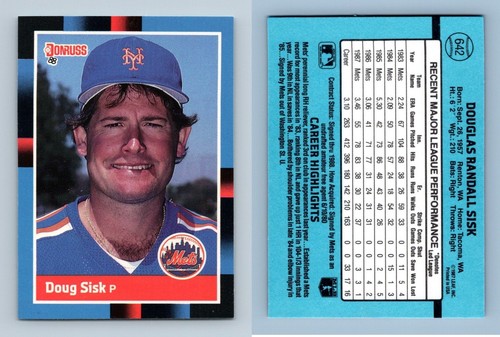 Doug sisk mets - -, donruss