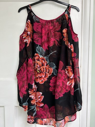 Cold shoulder blouse - cold,