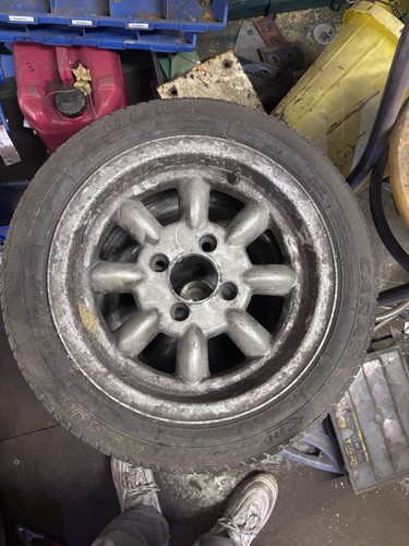 Austin mini minilite wheels - mini,