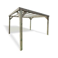 Churnet valley wooden pergola - valley,