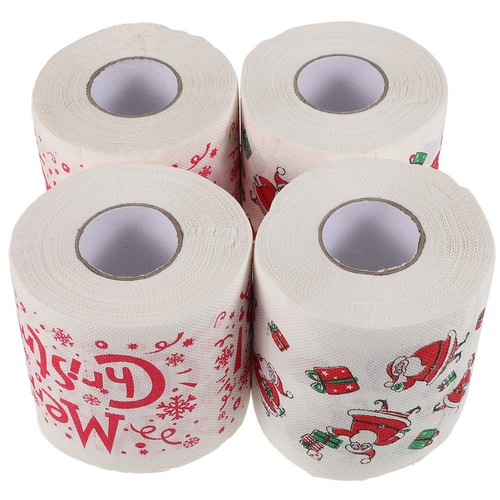 Holiday christmas toilet paper - holiday,