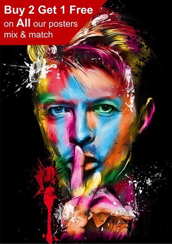 David bowie poster print a4 - david, a5