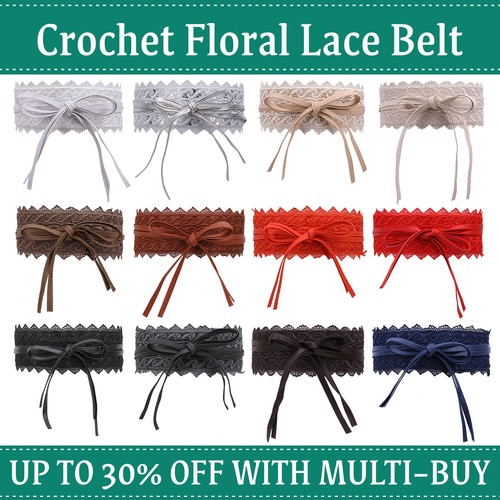 Women obi belt wide lace - obi,