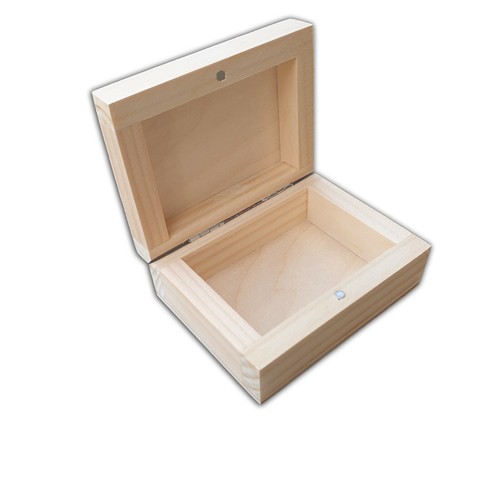 Small wooden box decoupage - ,