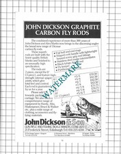 John Dickson & Son Edinburgh Alex Martin Advert  - c.1984 Clipping / Print