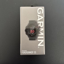 Garmin Forerunner 55 GPS Running/Fitness Watch - Monterra Grey (Brand New)
