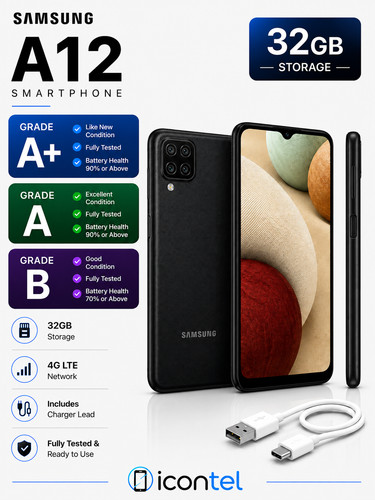 Samsung galaxy a12 - galaxy, 64gb