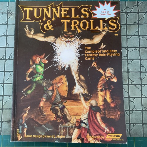 Tunnels and trolls ttrpg - tunnels,