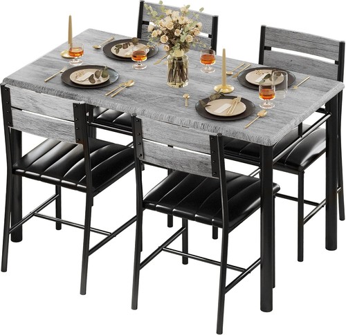 Dining table set for wood - set, 4,