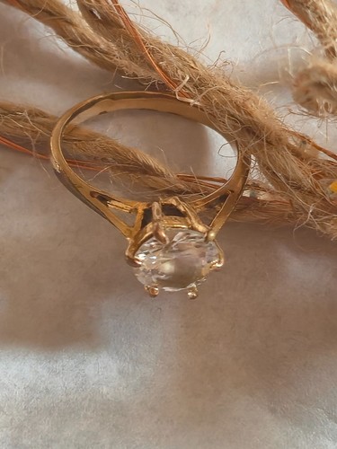 Vintage gold plated large - vintage,