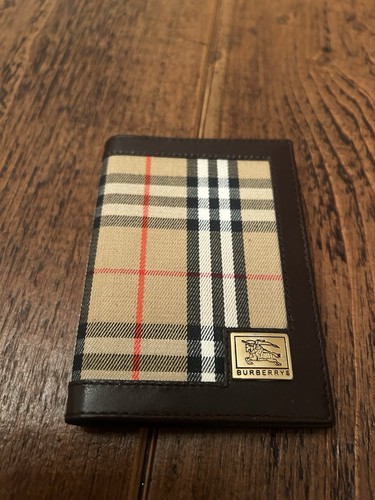 Burberry vintage mini note pad - vintage,