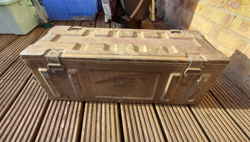 Military surplus metal transit - military,