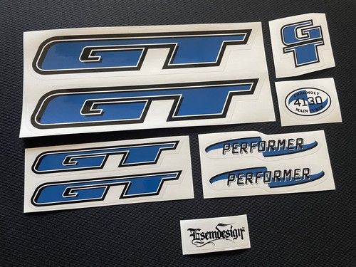 Performer 1998 bmx decal - performer,