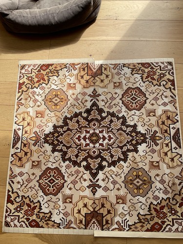 Hand painted carpet - carpet, design
