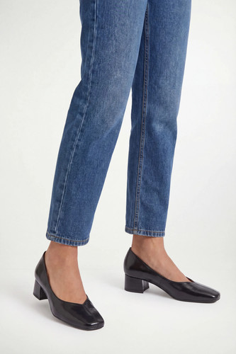 Wallis black court - wallis, shoes
