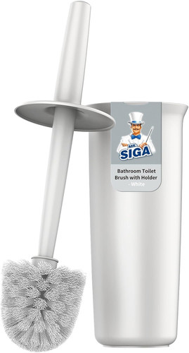 Toilet bowl brush - bowl, holder