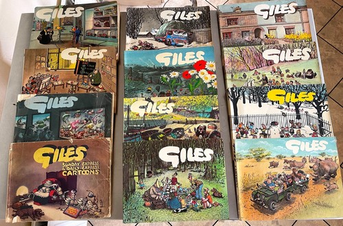 Giles cartoon annuals - giles, (12)