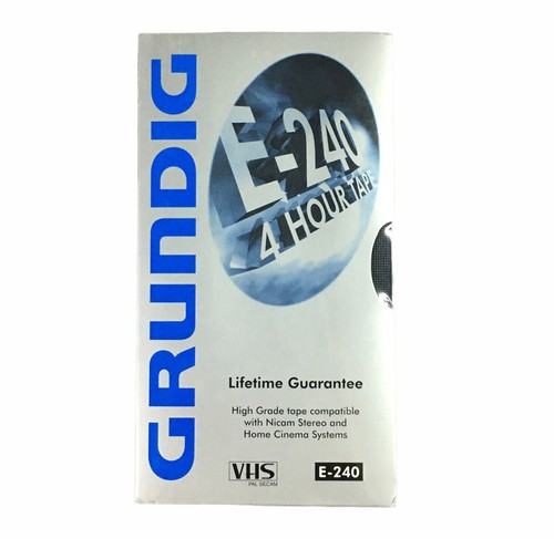 Grundig vhs cassette 240 - vhs,