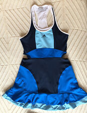 Stella Maccartney Adidas Tennis Navy Blue White Stretchy Dress Shorts 40 M/L 12