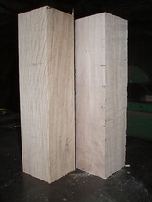 English Oak wood turning spindle blanks 75mm (3") square Table legs, Woodcarving