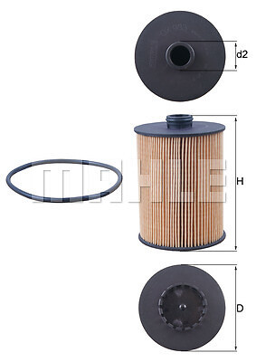 New oil filter for - oil,