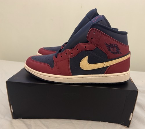 Nike air jordan mid - team, red