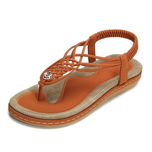 Socofy women flat thong - flat,