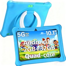 2025 Kids Tablet 10 Inch, Android, 2GB+32GB Storage, Bundle, WIFI, Free Case NEW