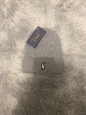 Ralph Lauren Men's Grey Beanie
