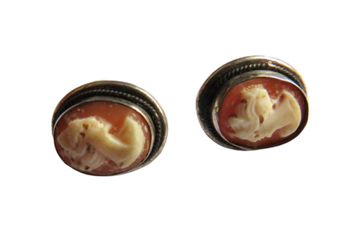 Vintage 800 silver cameo - &,