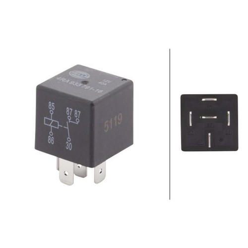 Relay main current for alfa - for,
