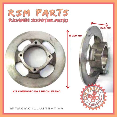 Kit couple front - brake, discs