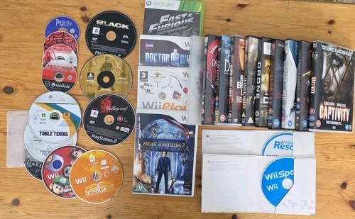 Joblot console games dvds - of,