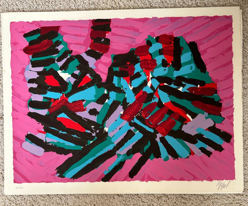 Karel appel about cat from - karel,
