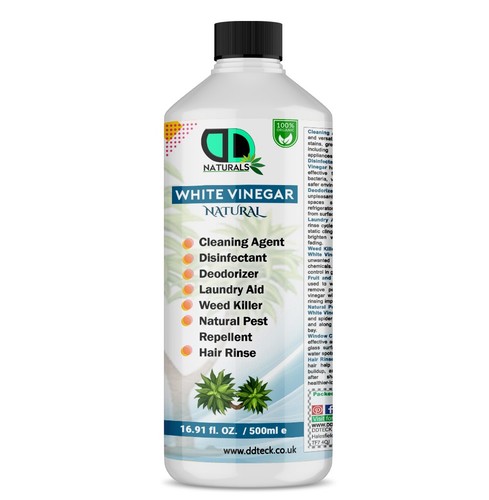 White vinegar 100 natural for - vinegar, 100%