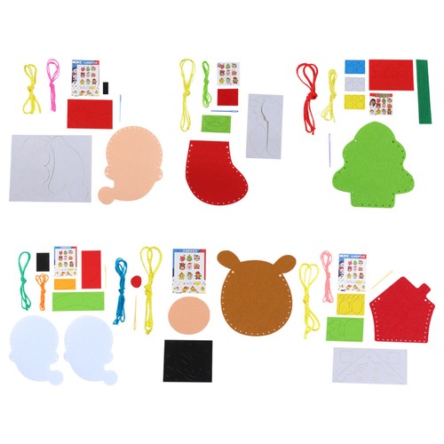 6pcs christmas sewing craft - 6pcs,