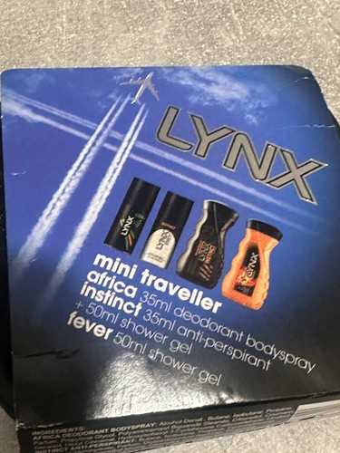 Retro lynx mini travel set - travel,