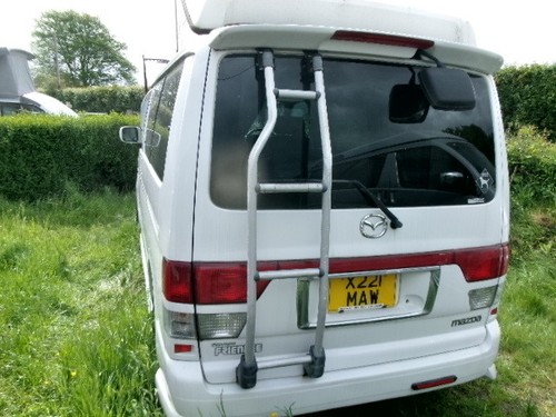 Mazda bongo rear - mazda, tailgate