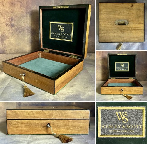 Antique wooden gun box - box, locking