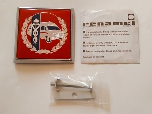 Vintage car van badge - car,