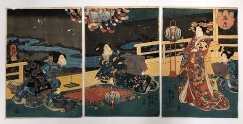 Kuniyoshi woodblock print - kuniyoshi,